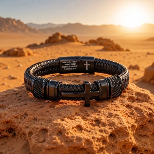 Enjoy Risingsun Christian Cross Bracelet