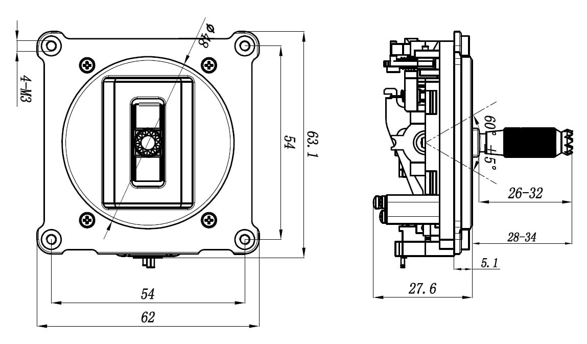 Gimbal M9-R o wysokiej czułości dla X9D i Plus(2PCS Black)