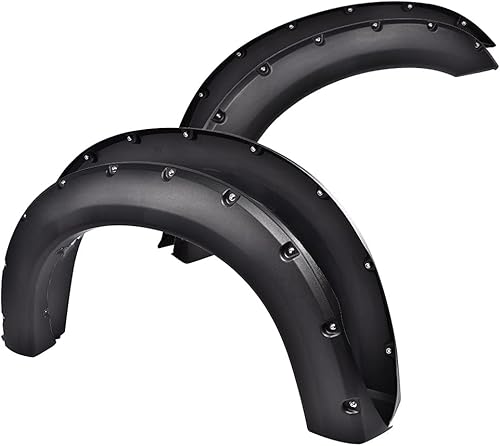 Miniatura 1 de G-PLUS Guardabarros, compatible con Ford 1999-2007 F250 F350 Super Duty, (no es compatible con modelos duales), cubierta de rueda negra texturizada,