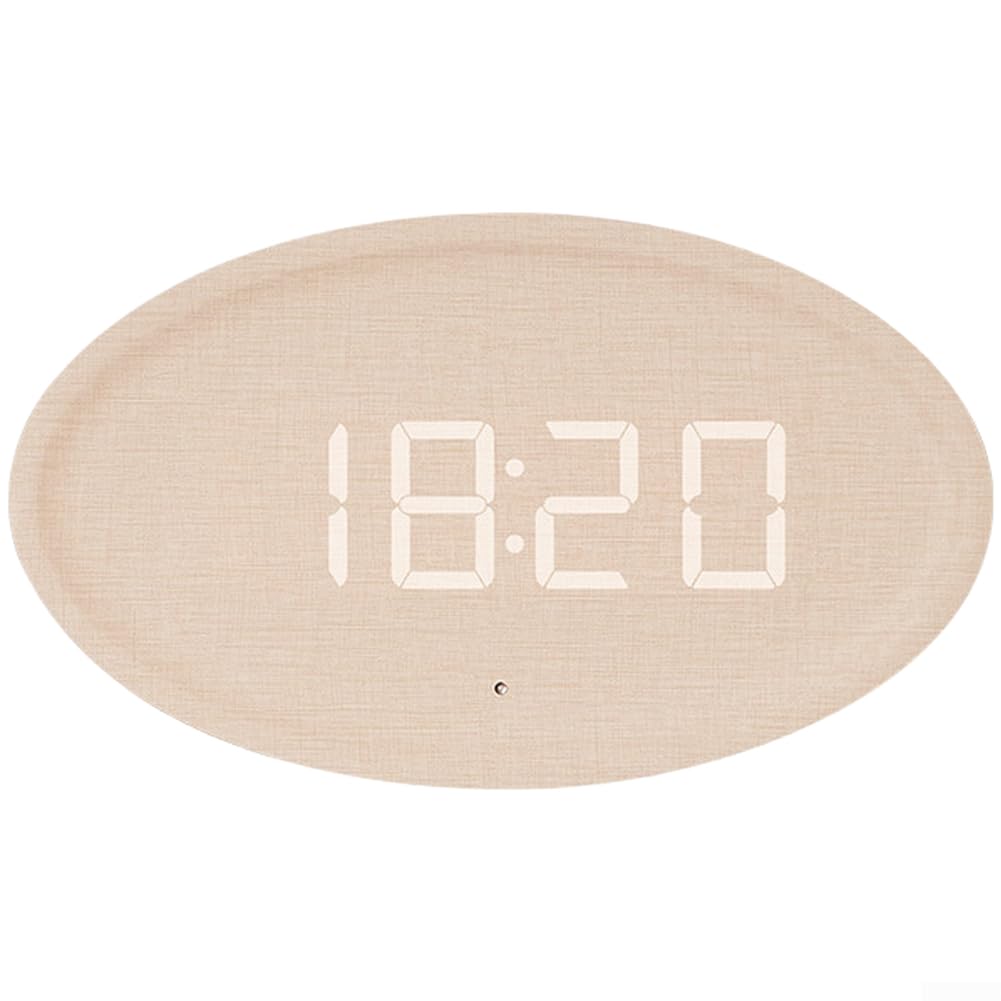 Horloge numérique LED réglage automatique luminosité affichage 12/24h