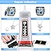B7000 Rhinestones Glue for Crafts, 110ML Glue of Diamond Jewelry 3.7fl.oz Clear B-7000 Super Jewelry Glue Transparent Industrial Adhesive for Fabric Phone Repair Jewelery Making Crystal Gem