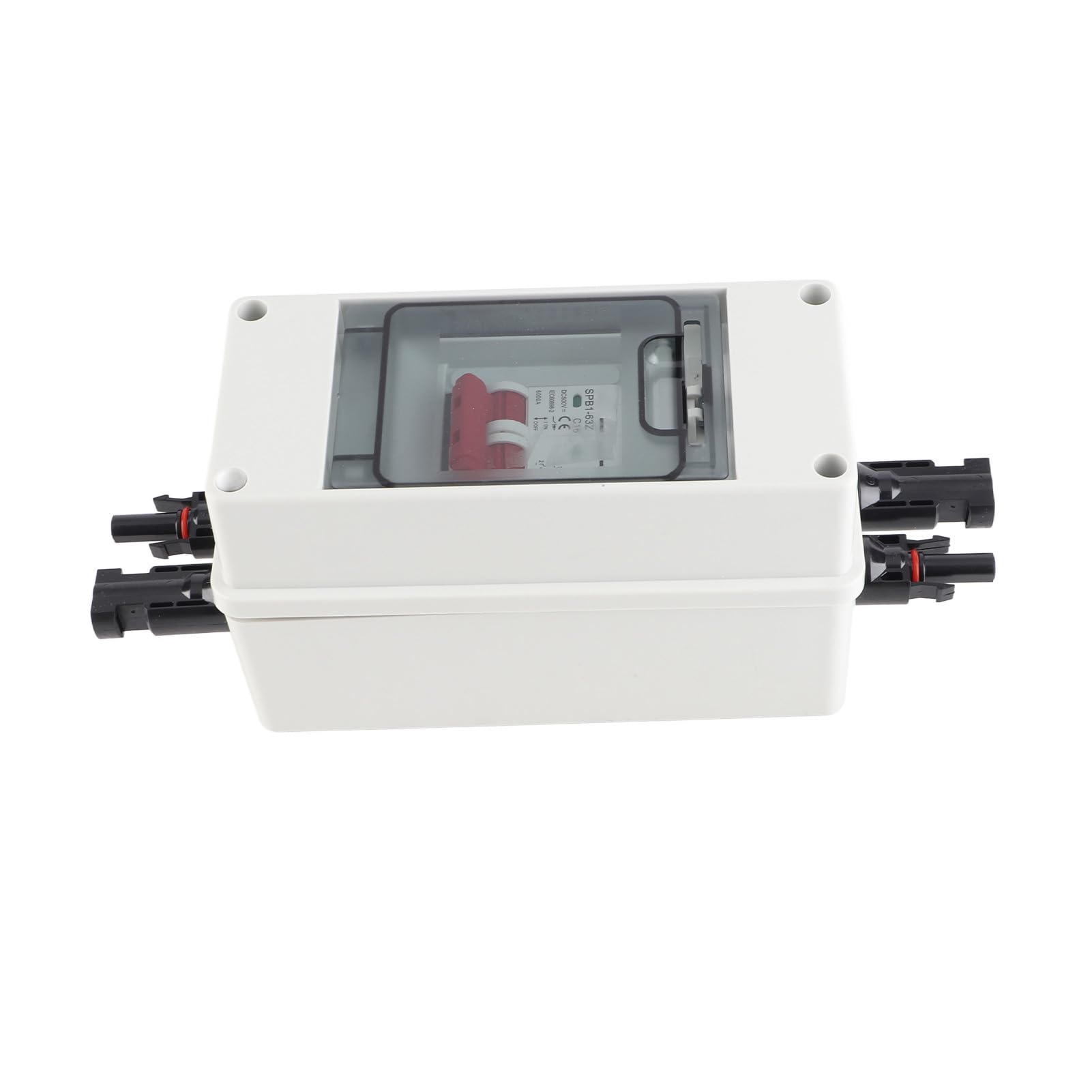 Interruttore Disconnessione Fotovoltaico CC 2P 500V 32A IP65 - Scatola Giunzione Impermeabile Per Pannelli Solari Accessorio Per Pannelli Solari