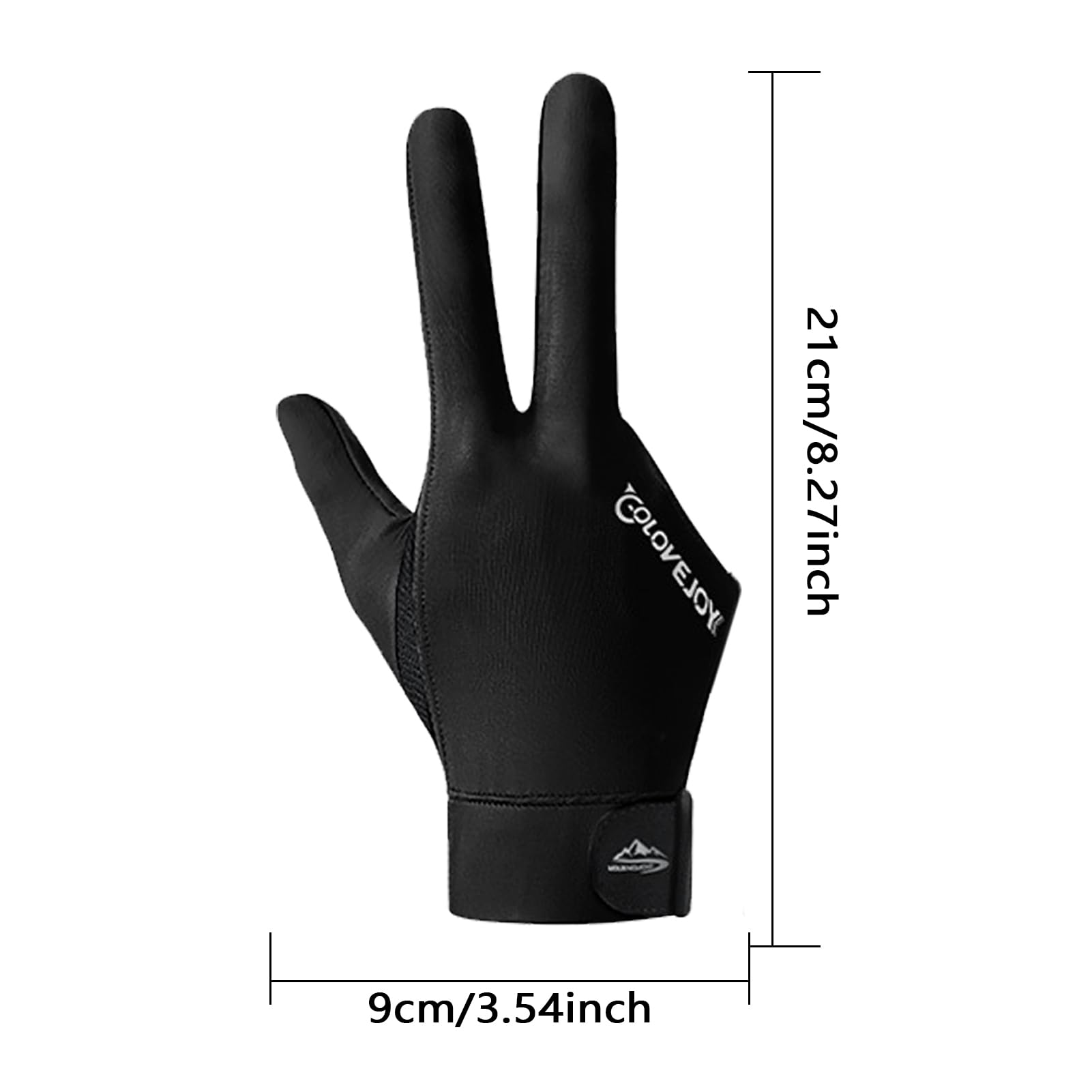 Guanti A 3 Dita Biliardo Guanti Da Biliardo A 3 Dita Unisex - Per Mano  Sinistra/Destra, Migliora Precisione E Controllo Guanti Biliardo Con Strappo, image size:1601x1601