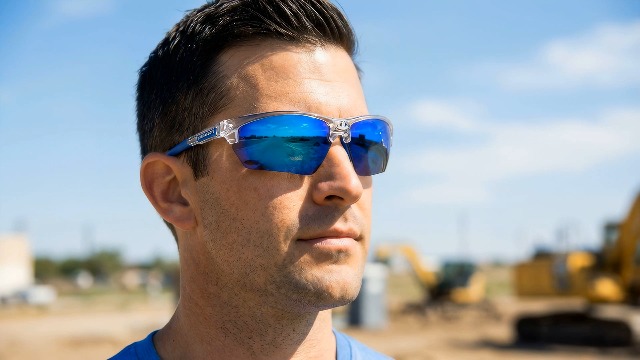 Amazon.com: MCR Safety DM1328BZ Dominator (Dm3) Glasses, Blue
