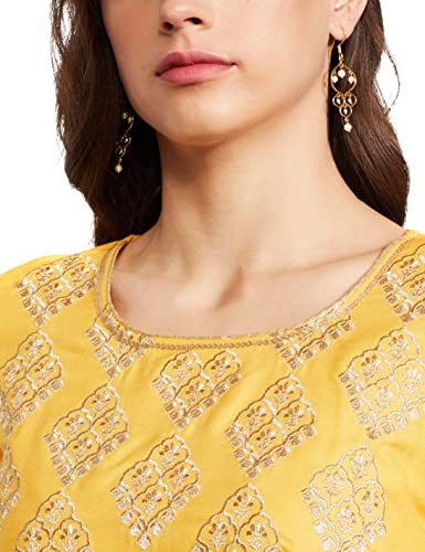 Image of Aurelia Womens Rayon Kurta With Palazzo & Dupatta