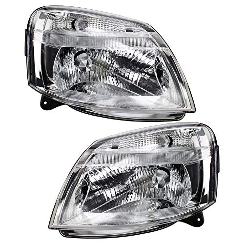 Phares Berlingo Partner 2003-2009 H4 bloc optique avant avec moteur