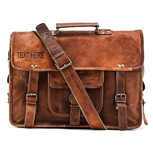 Why do messenger bags have a flap Personalized Leather Messenger Bag