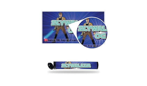 Skywalker OG Type 2 Pre-Roll Labels - Cali Labels - Pre-Roll Tube Stickers  x60