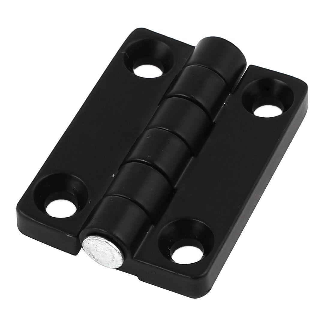 Aexit Cabinet Door Clothes Hangers Ball Bearing Butt Reinforced Metal Hinges Children's Clothes Hangers 50x40mm Black