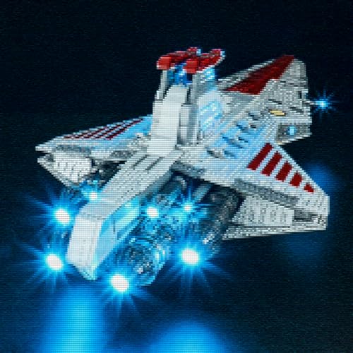 YEABRICKS LED Light for Lego-75367 Star Wars Venator-Class Republic Attack Cruiser Building Blocks Model (Lego Set NOT Included) - Image 2