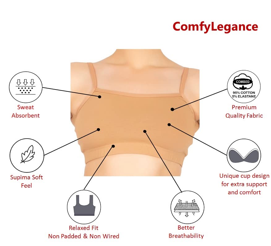Image of Sports Premium Dual Layered Bra for Girls and Women