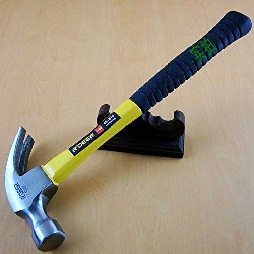 Deutscher Maurerhammer 300g Mit Ergonomischem Fasergriff – Gehärteter Stahlkopf Nach DIN 1041
