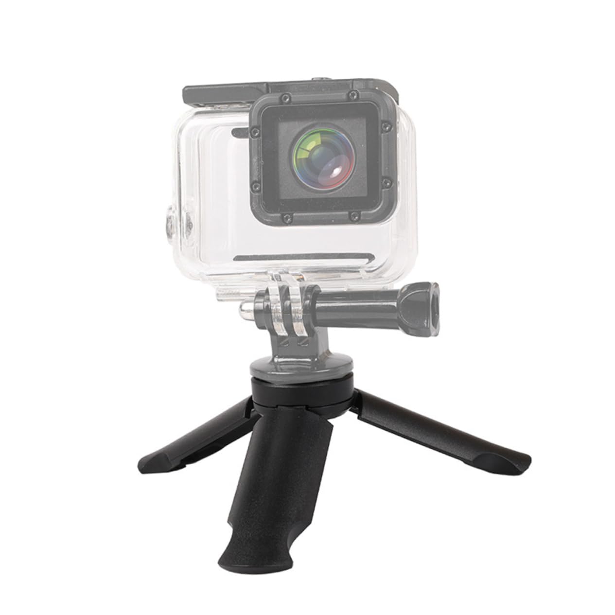 BRIGHTFUFU Mini Tripod Stand for Smartphone Camera Portable Tripod Holder with Non Slip Design Thread for Photography Vlogging