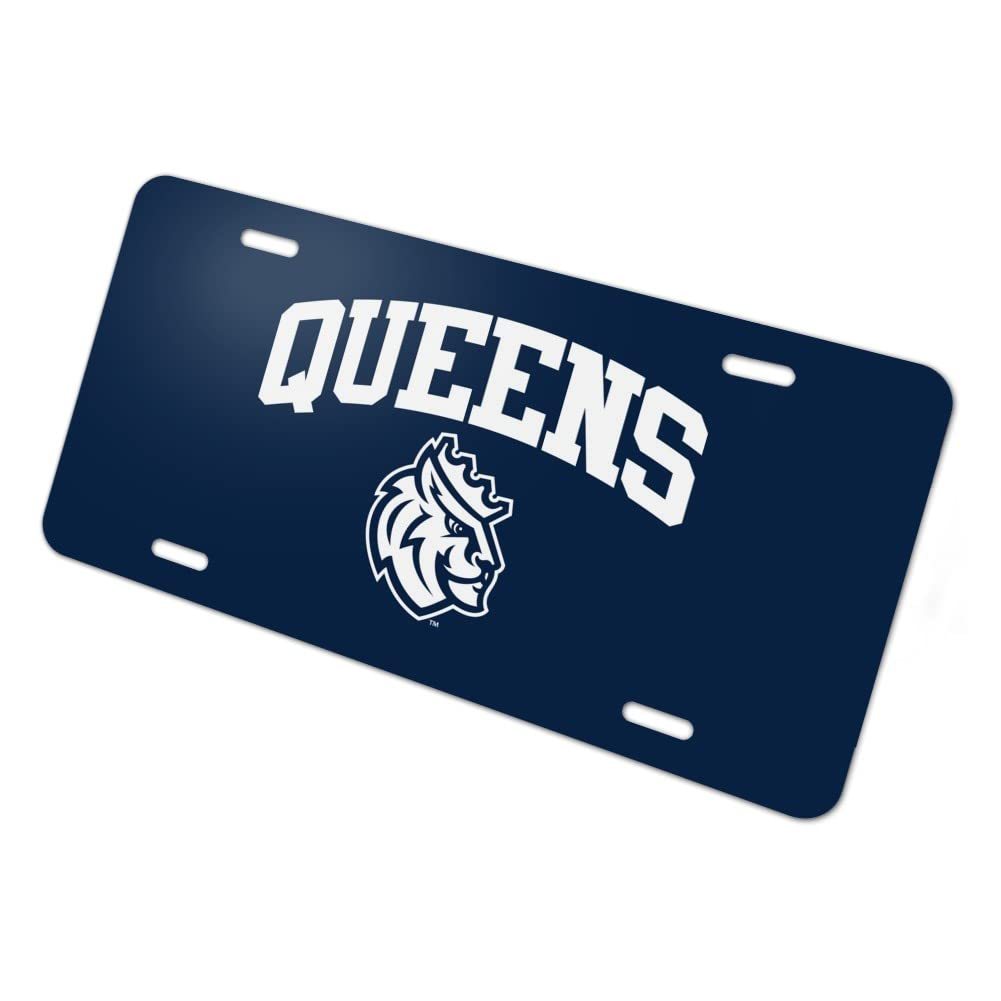 Queens University of Charlotte Primary Logo Novelty Metal Vanity Tag License Plate
