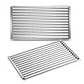 G362-2100-W1 463642316 Emitter Plates Grill Grates Replacement Parts for Charbroil Grill Parts Tru Infrared 463644220 463642316 748075 1422175 Lowe's 463675016 463632520 463245518 Grill Emitter