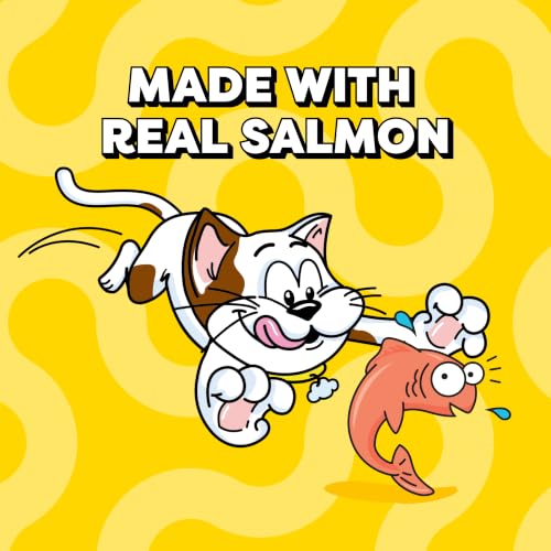 Temptations Creamy Puree Lickable Cat Treats, Salmon, 16 Count - image 4