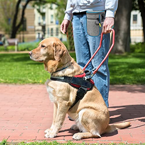 PETCUTE Dog Treat Pouch for Training,Waterproof Dog Walking Bag with Built-In Poop Waste Bags Dispenser - Image 2