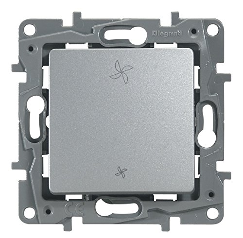 Legrand LEG96672 Commande VMC argent Niloe