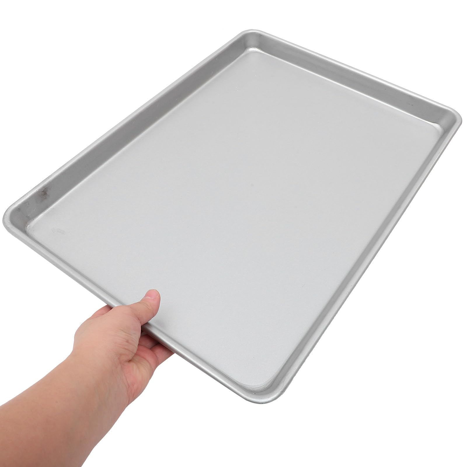 Plaque de Cuisson Rectangulaire en Alliage d'Aluminium, Légère et Nonadhésive, Pour Pâtisserie et Cuisson Four, Usage en Cuisine