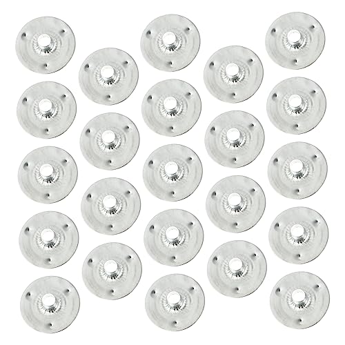 5 bolsas de clips base de hierro para mechas de vela