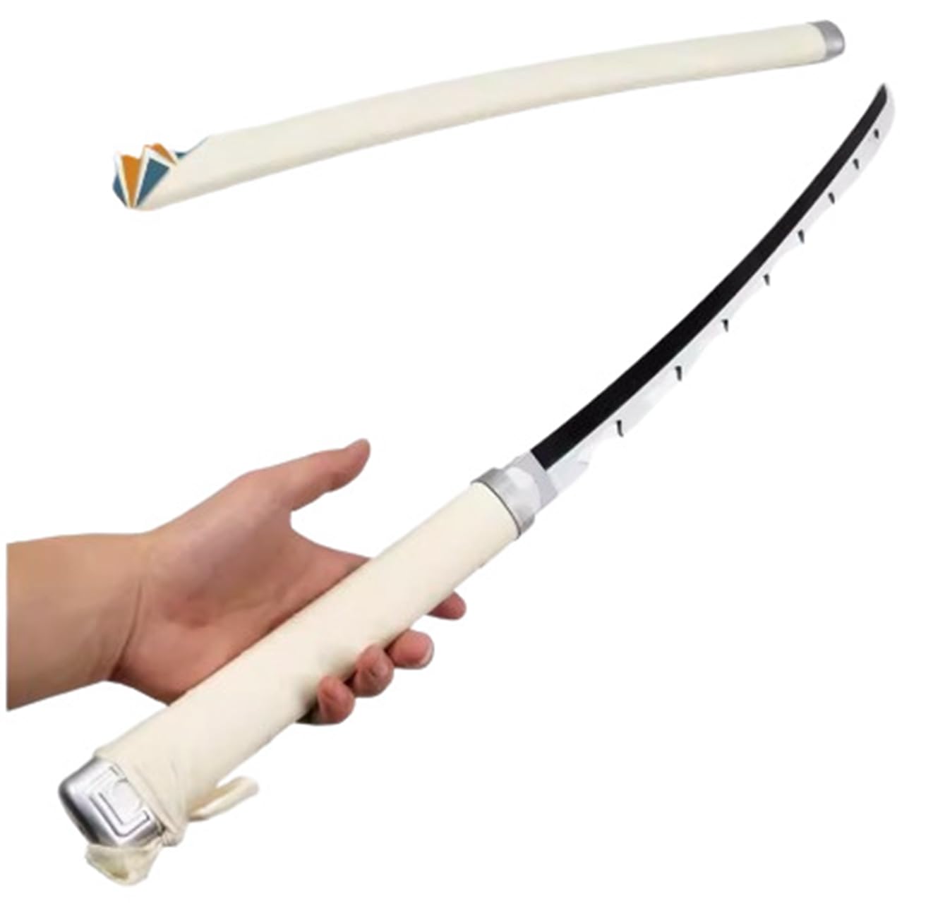 鬼滅の刃-嘴平伊之助 武具　刀装具　日本刀　模造刀 居合刀 日輪刀 Amazon.co.jp: 鬼滅の刃 嘴平伊之助 刀 剣 日輪刀 武器 模造刀