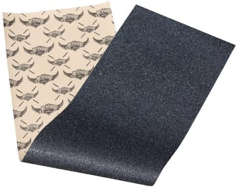 Jessup Skateboard Griptape Sheet: The choice of pro skaters worldwide. Bubble free & easy to apply. (9-Inch x 33-Inch, Black)