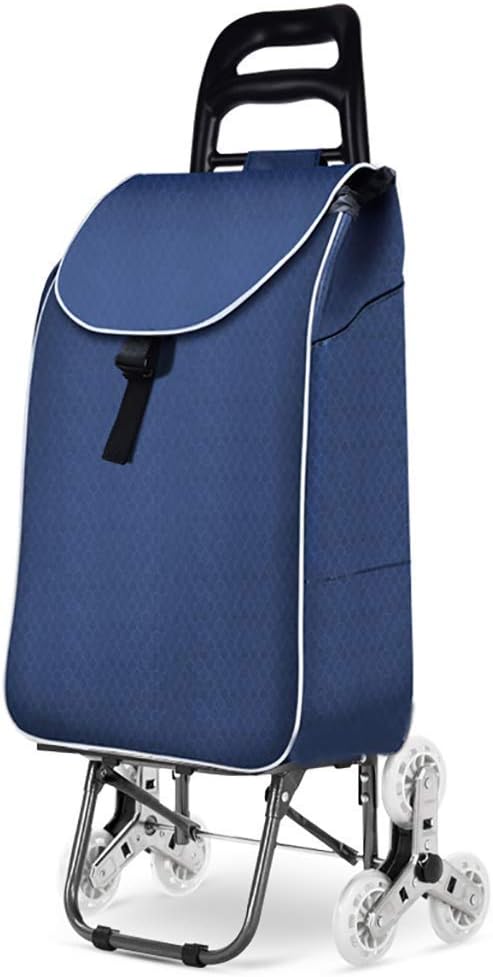 Trolley Shopping Trolleys Folding Shopping Cart and Mobile Accessory Bag Grocery Basket Portable Wheel Embellishment