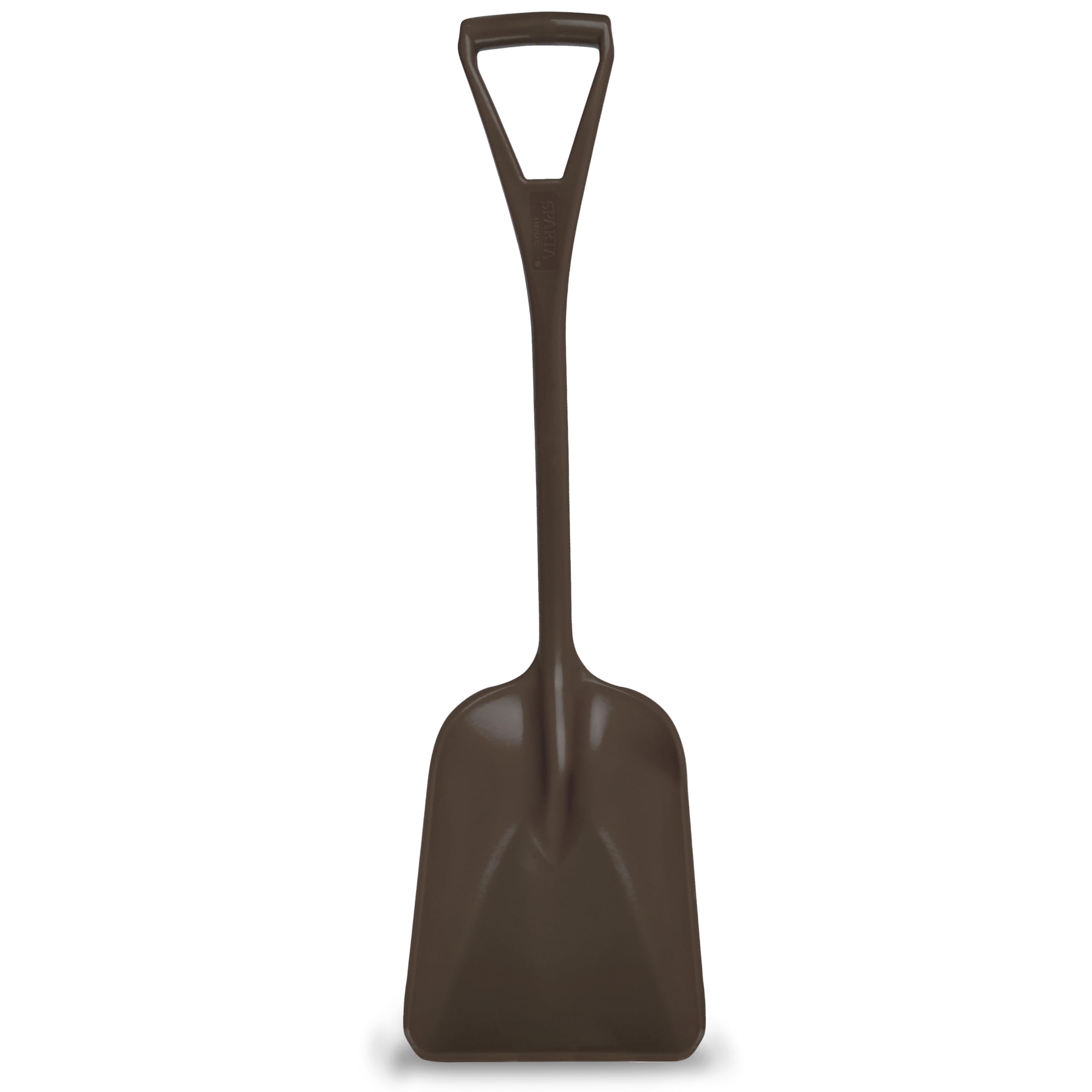Sparta 41076EC01 Kunststoff-Sanitärschaufel, lebensmittelechte Kunststoffschaufel für gewerbliche Küchen, 27,9 cm, Braun