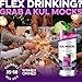 KUL MOCKS - Craft Mocktails, Blackberry Lime Mojito | 0.00% ABV | Ready to Drink Non-Alcoholic Cocktails | Coconut Water Electrolytes | Low Calorie | Low Sugar | Gluten Free | Award-Winning (4 Pack)