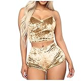 ❤【Verbessern Sie den Effekt 】- er macht Ihr Erscheinungsbild besonders schön und sorgt dafür, dass es besonders voll und gut strukturiert aussieht und dabei völlig unsichtbar bleibt. Es ist auch sehr gut für Partys oder Clubs geeignet, auch wenn Sie schwitzen, rutscht es nicht. Anlass Dieser Pyjama ist lässig und elegant. Er kann für alle Aktivitäten und Partys mit Freizeitkleidung im häuslichen Leben verwendet werden und bietet Ihnen eine bessere Erfahrung. Polyester