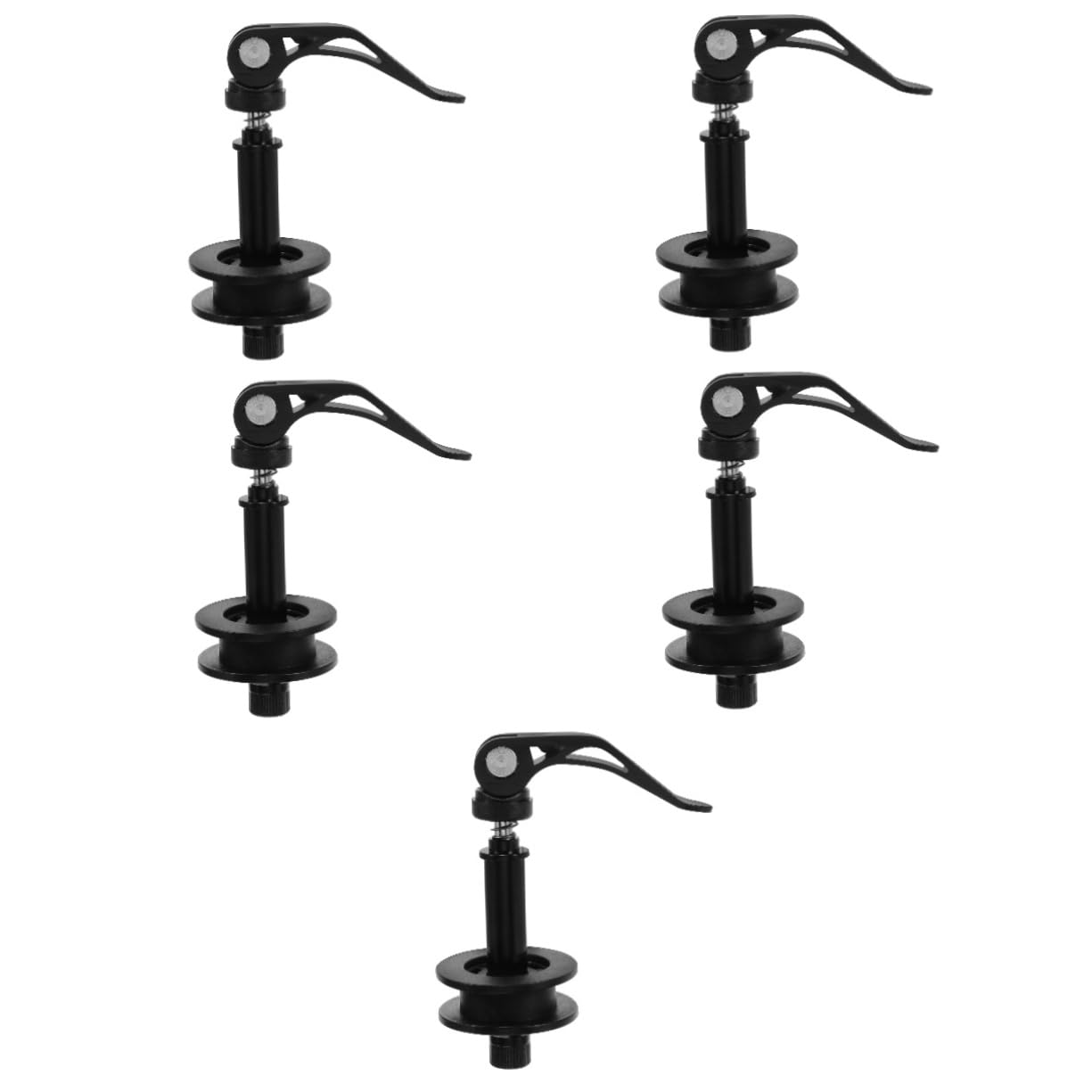 UKCOCO 5 Pièces Tendeur de Chaîne de Vélo Réglable Outil de Fixation pour Ajustement Tension de Chaîne Accessoire Pratique et Durable pour Vélos