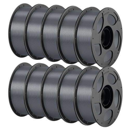 ANYCUBIC PETG 3D Printer Filament 1.75mm, 1KG Texture Grey*10