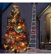 Amazon.co.jp: はしご サンタ クロース クリスマス イルミネーション