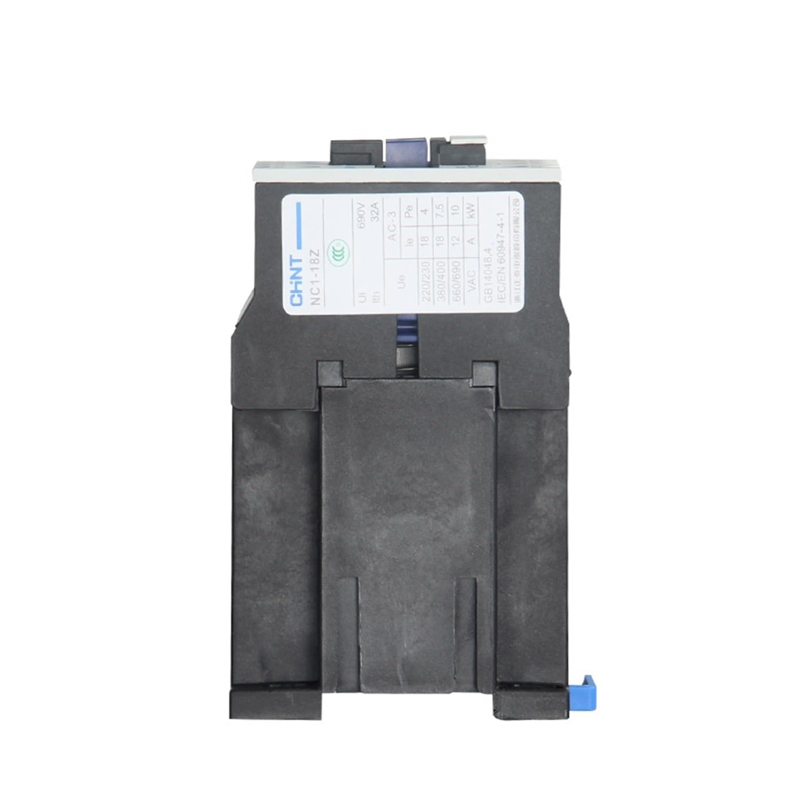 Przełącznik elektryczny do montażu na szynie przemysłowej NC1-2510Z 2501Z, 24 V DC, 36 V DC, 48 V DC, 110 V DC, 220 V, NC1-2510 2501 LC1, 1 szt. (Nc1-2501z DC, 48V)