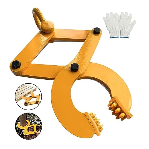 CooTentler 6090lbs Pallet Puller Clamp Heavy Duty Steel Single Scissor for Pulling Pallets, Woods, Trees, 8 Inches Bigger Jaw Opening Pallet Grabber
