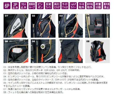 がまかつ　ウィンドストッパー　GM-2161 Gamakatsu（がまかつ） 【目玉商品】 ウィンドストッパー