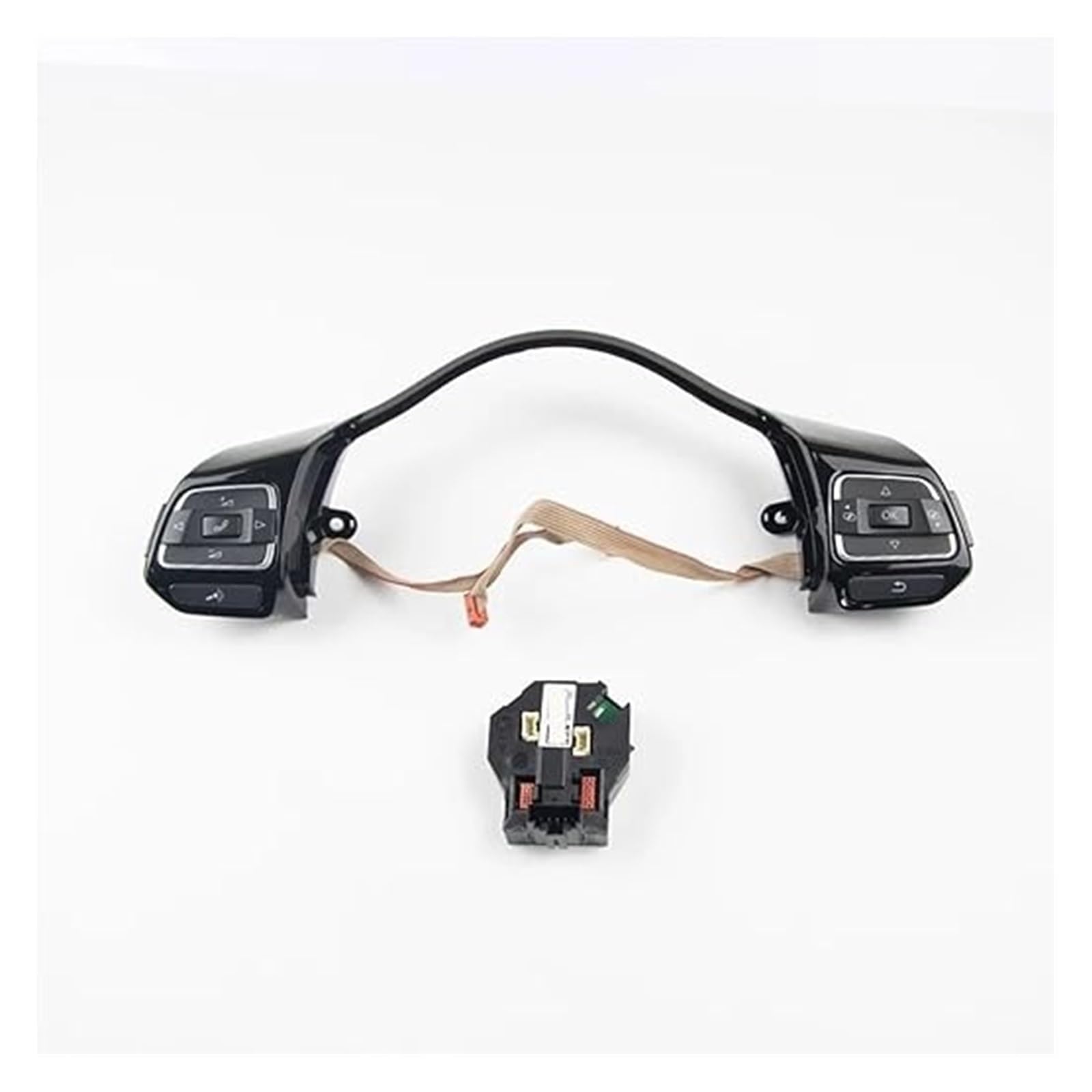 Interruttore Volante Multifunzione Per VW Per Golf Per GTI Per Jetta MK6 Per Passt Per Polo Volante Multifunzionale Manopola Interruttore Pulsante Unità Controllo(Control Unit)