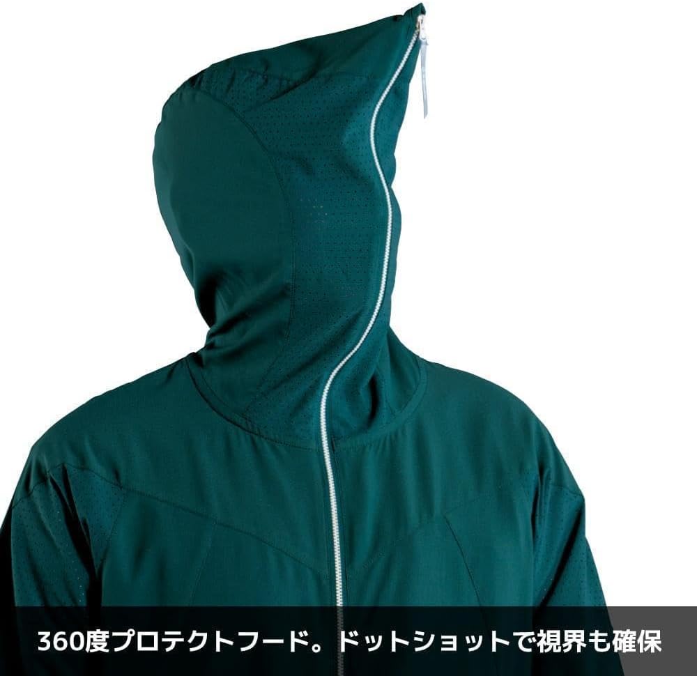 【新品未使用】ワークマン Xシェルター 暑熱 フーディー L レイクグリーン Amazon.co.jp: Lサイズエックスシェルター 暑熱フーディー