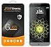 LG G5 Tempered Glass Screen Protector, Supershieldz Ballistics Glass 9H Hardness Anti-Scratch, Anti-Fingerprint, Bubble Free -Crystal Clear - Retail Packaging