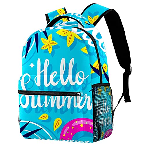 Sac à dos de voyage avec porte-bouteille ergonomique pour l'été