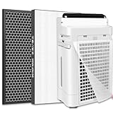 MSHNE シャープ空気清浄機交換用フィルター 脱臭フィルターfz-d50df（1枚入） HEPA 集じんフィルター 集塵フィルターfz-d50hf（1枚入） 使い捨てフィルターfz-pf51f1（3枚入）互換品 活性炭 お手入れ簡単 FZ-D50DF/FZ-D50HF/FZ-PF51F1にご対応 汎用性（合計5枚入）