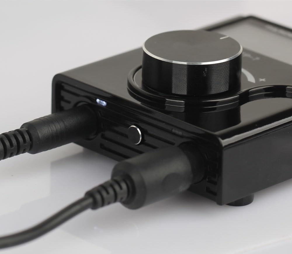 Alimentatore digitale per tatuaggi - Doppia uscita RC da 30 W con tensione regolabile 3-12 V 3 A, display LCD a colori, manopola di precisione