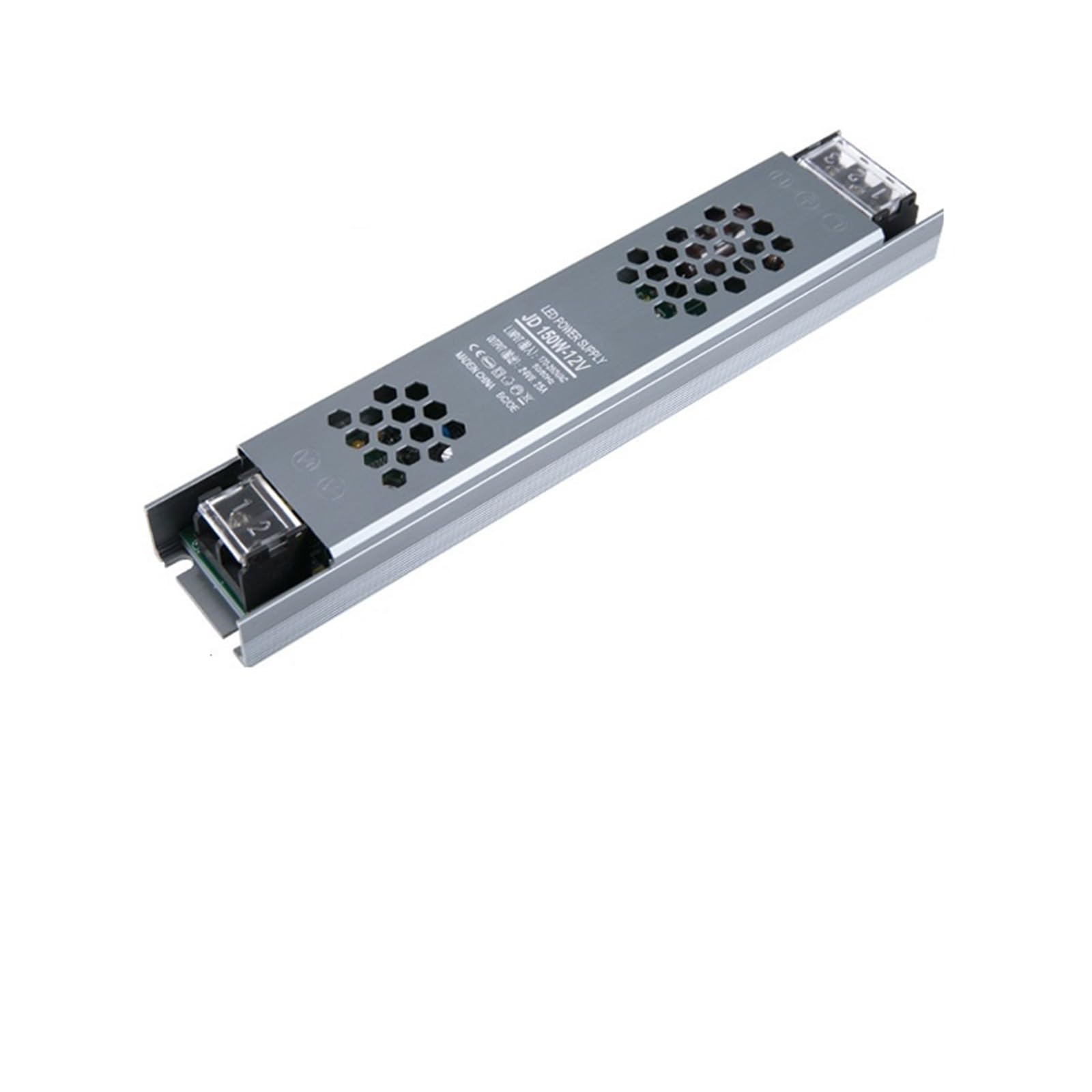 Transformateur LED 12V 150W ultra-fin anti-scintillement pour ruban