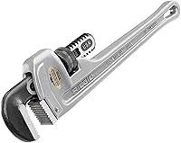 RIDGID 31095 Model 814 14" Aluminum Straight Pipe Wrench - Lightweight, Durable, Made in USA