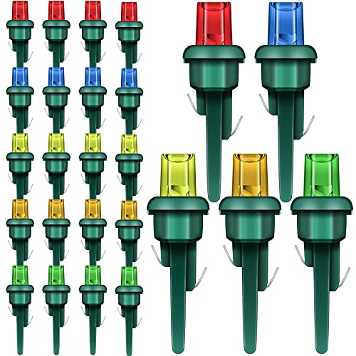Ampoules LED de rechange pour réparer une guirlande de sapin en panne