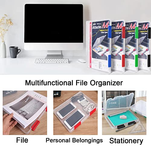 Étui portable pour documents A4 protégeant contre les pliures