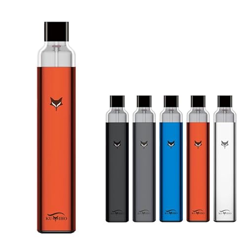 Kuiho Model V Pod System Kit 600mAh 2ml �N�C�z ���f�� �u�C �|�b�h �d�q�^�o�R Vape �x�C�v �X�^�[�^�[�L�b�g �j�R�`���t���[ (Red)