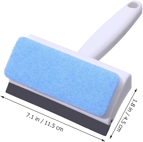 Miniatura 3 de Angoily Limpiaparabrisas para puertas de ducha, 4 unidades, limpiador de esponja, limpiador de espejo, limpiaparabrisas, herramienta de limpieza