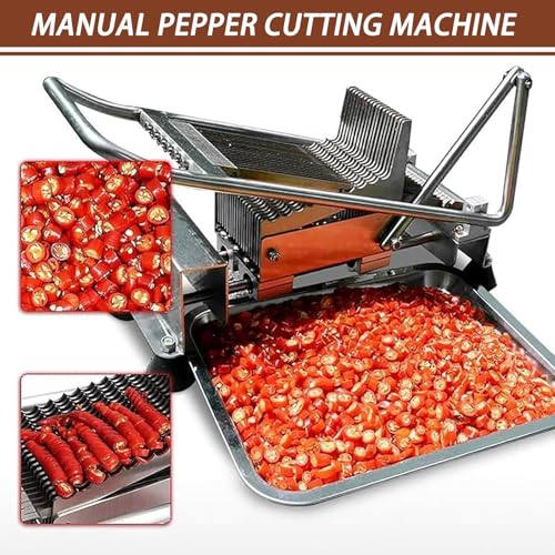 Cortador de verduras - Cortador de alimentos de acero inoxidable para cortar frutas y verduras de manera eficiente para uso doméstico y comercial