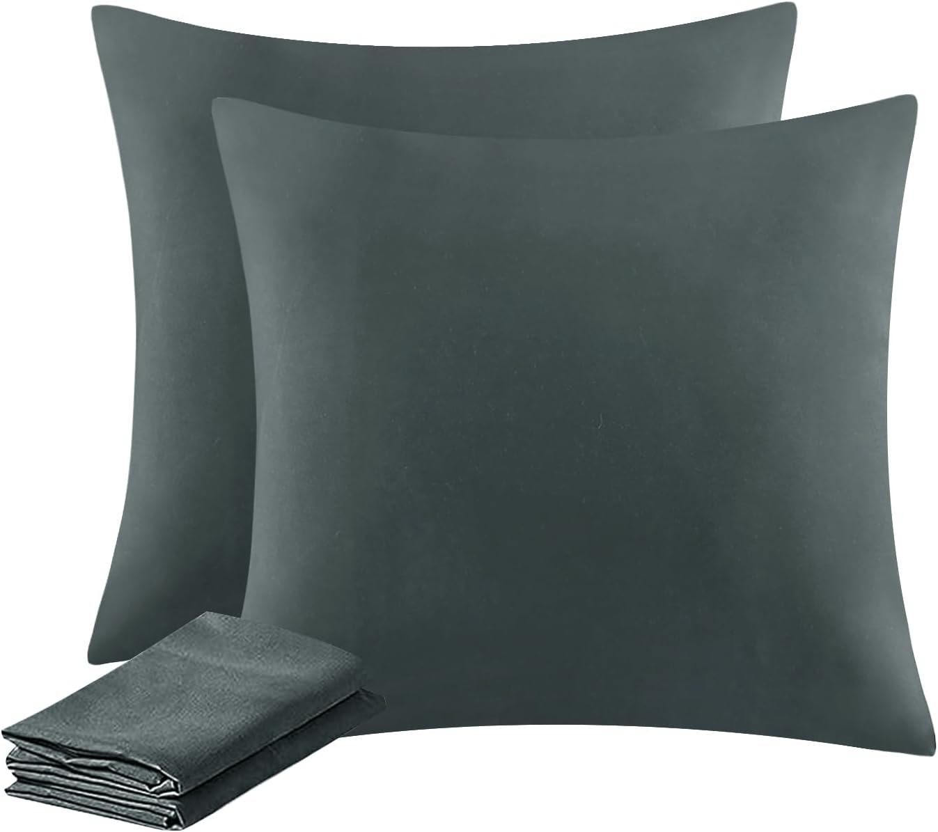 Nayoroom Kissenbezug 40x80 Cm 2er Set - Rote Herzen Auf Mikrofaser